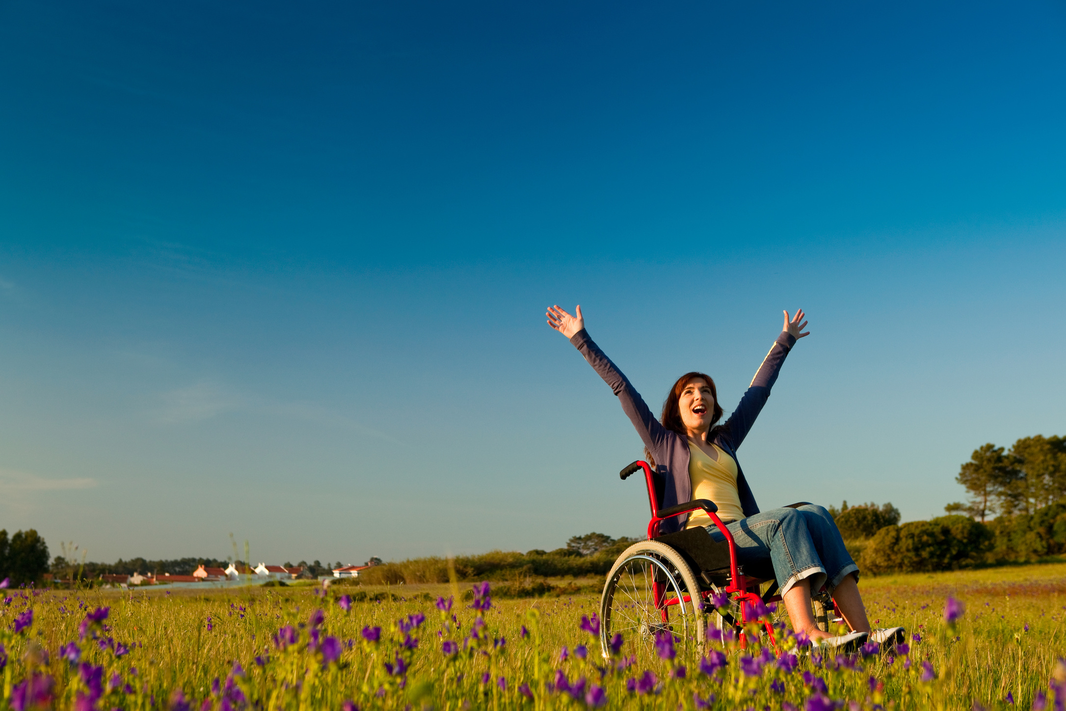 Woman on Wheelchair